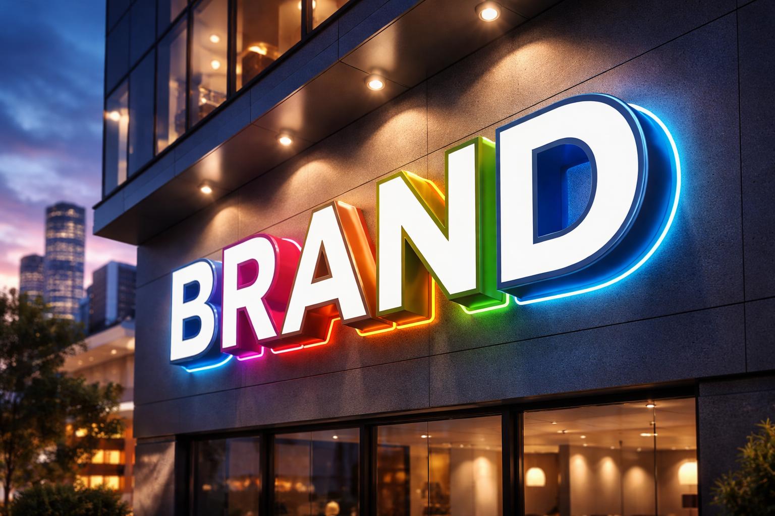 Elevate Your Brand with 3D Signage Letters